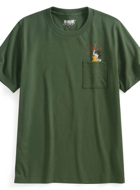 lativ 诚衣 七龙珠大魔口袋印花T恤-03-男