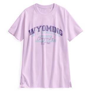 lativ 印花T恤 文字宽长版 女 诚衣