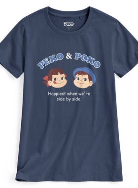 lativ 诚衣 PEKO & POKO印花T恤-04-女