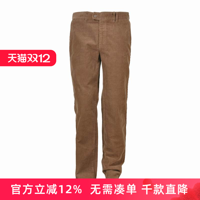 灯芯绒商务休闲裤