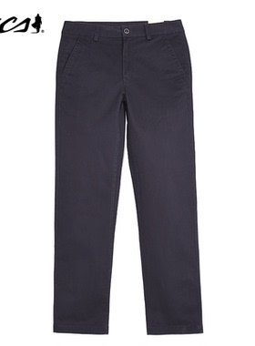 MCS万宝路正品男装春夏斜插袋休闲裤直筒宽松百搭微弹2025新款裤