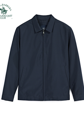 圣大保罗男装夹克男父亲外套春夏薄款翻领休闲百搭简约PS25WJ001M