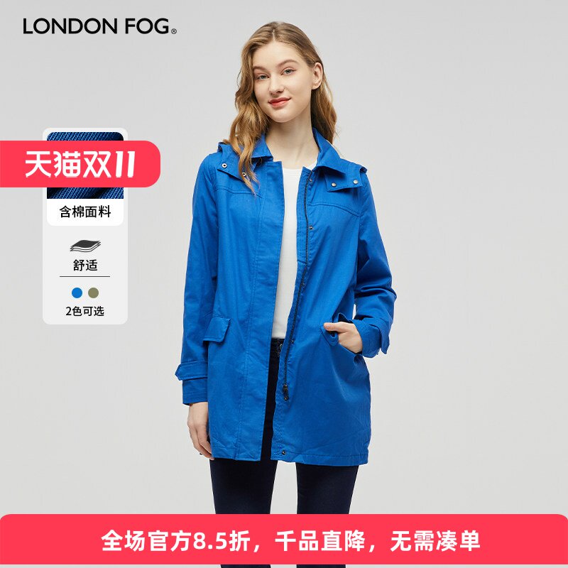 LONDONFOG中长风衣外套