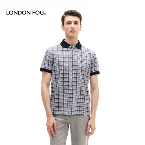 LONDONFOG短袖休闲中年T恤男