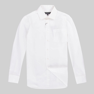 新款 棉制商务衬衫 休闲男士 LONDON 薄款 伦敦雾男春季 长袖 WH001 FOG