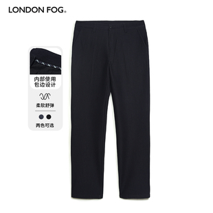 秋冬商务通勤宽松中年父亲长裤 LONDON 直筒休闲裤 伦敦雾男士 FOG