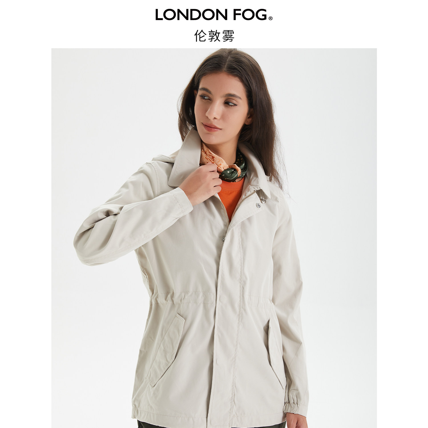 LONDONFOG户外防风风衣女外套