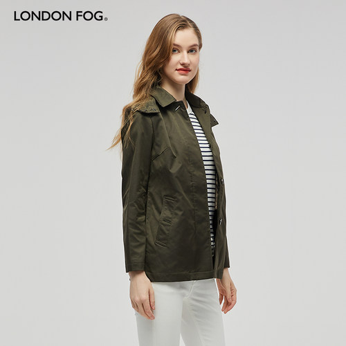 LONDONFOG秋季新款工装风衣