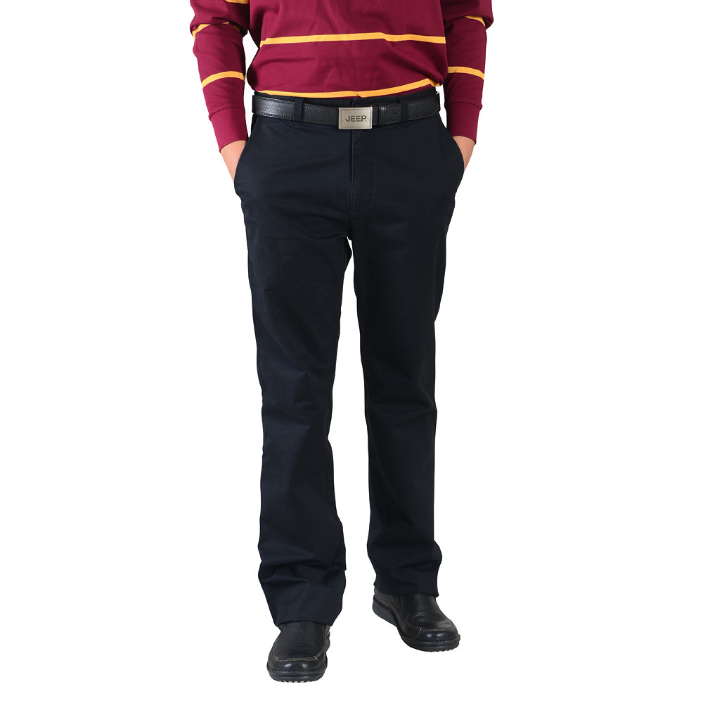 圣大保罗专柜品质男士棉制休闲裤