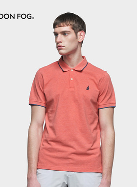 LONDON FOG/伦敦雾男士短袖polo衫夏季新款商务休闲经典百搭T恤衫