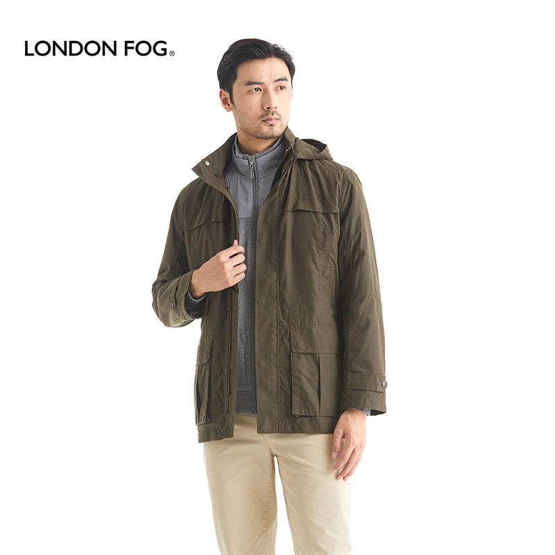 LONDONFOG户外防风单夹克男外套