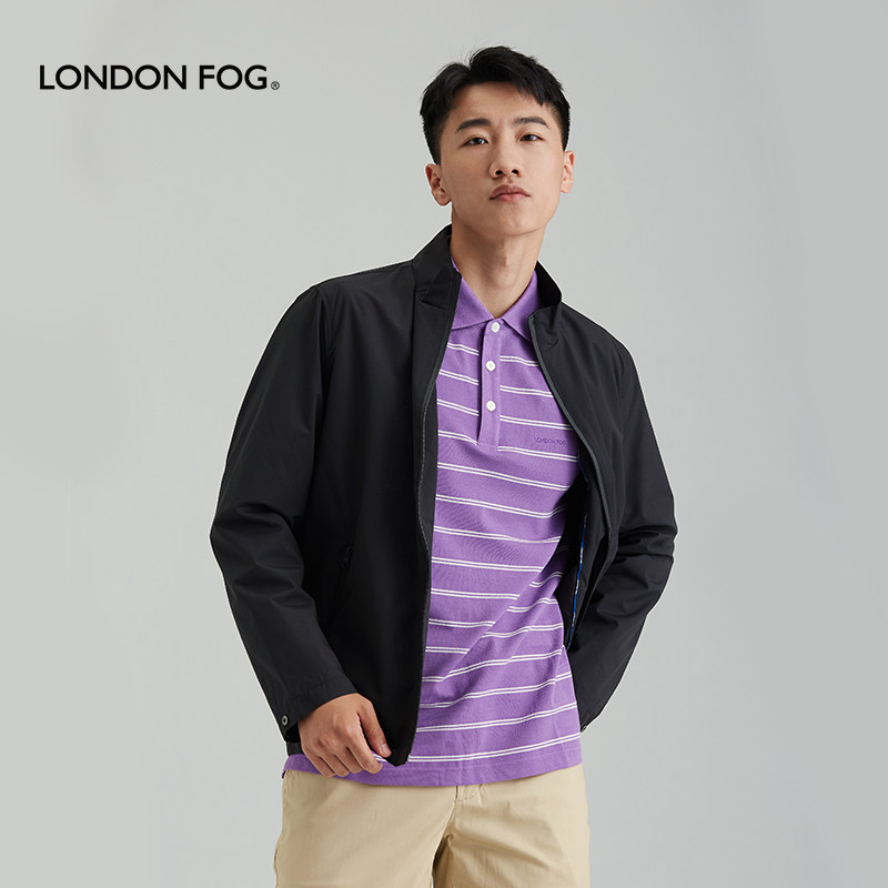 LONDONFOG防风防泼水立领夹克男