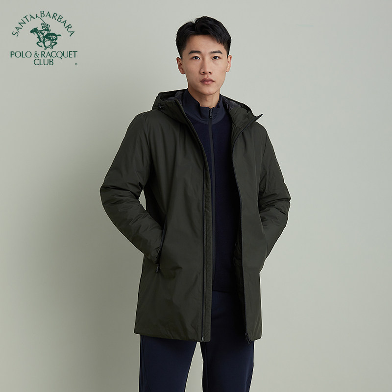 圣大保罗秋冬款中长款羽绒服