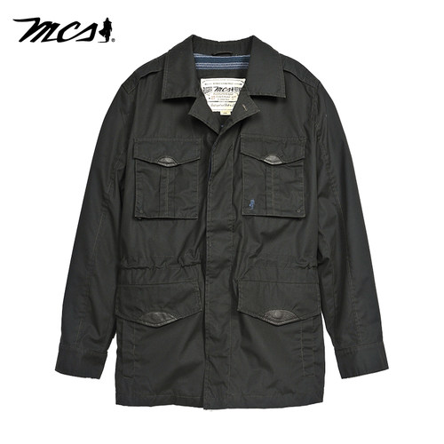 MCS翻领秋冬款男士夹克