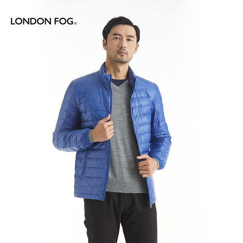 LONDONFOG轻薄休闲羽绒服立领