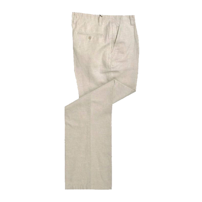 fog伦敦雾商务亚麻透气休闲裤