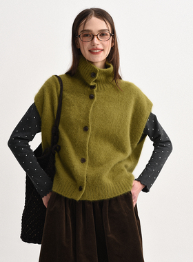 DIGBUTY长期主义'羊毛毛衣女款2025新款冬季内搭加厚可外穿设计感