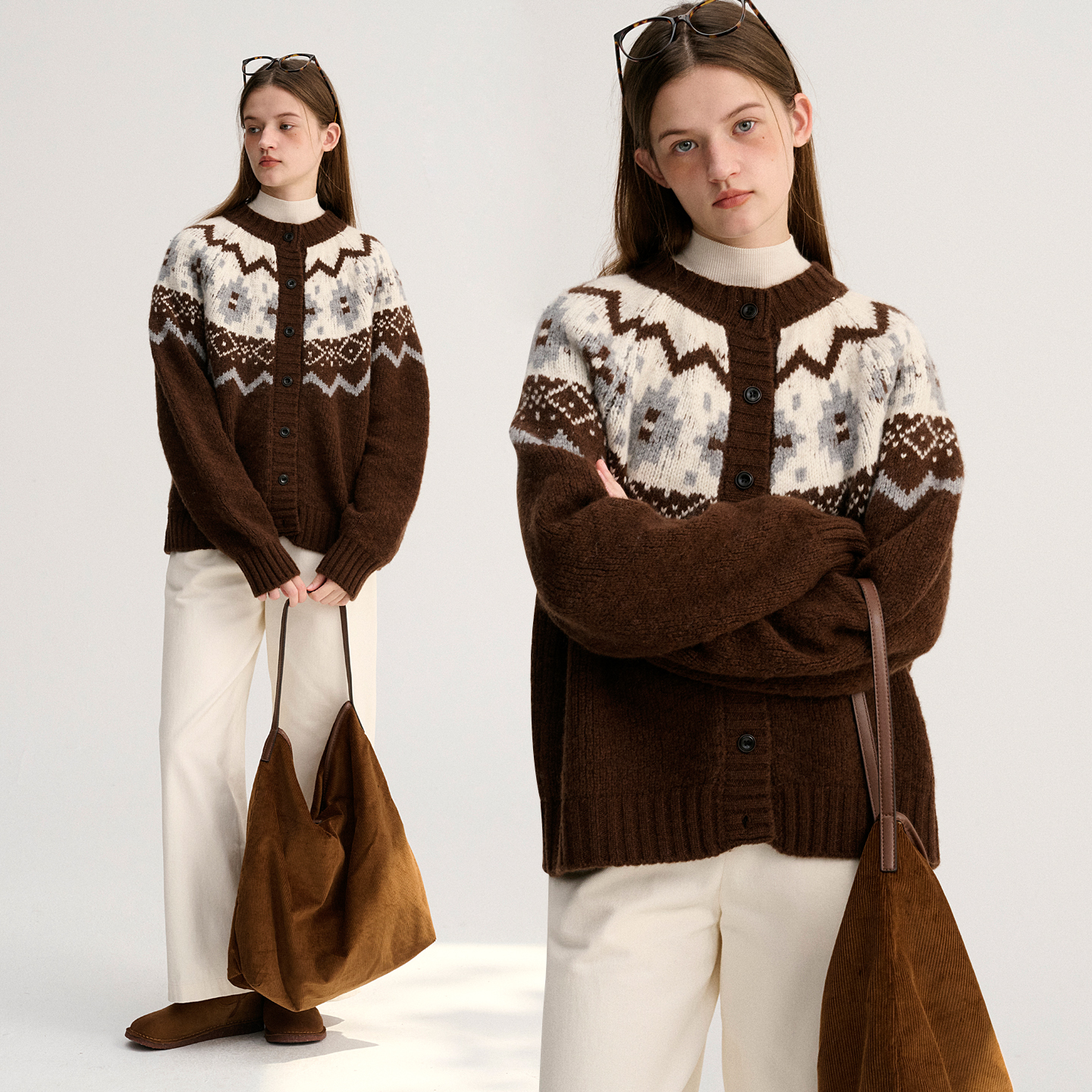 DIGBUTY原雾森林100羊毛毛衣