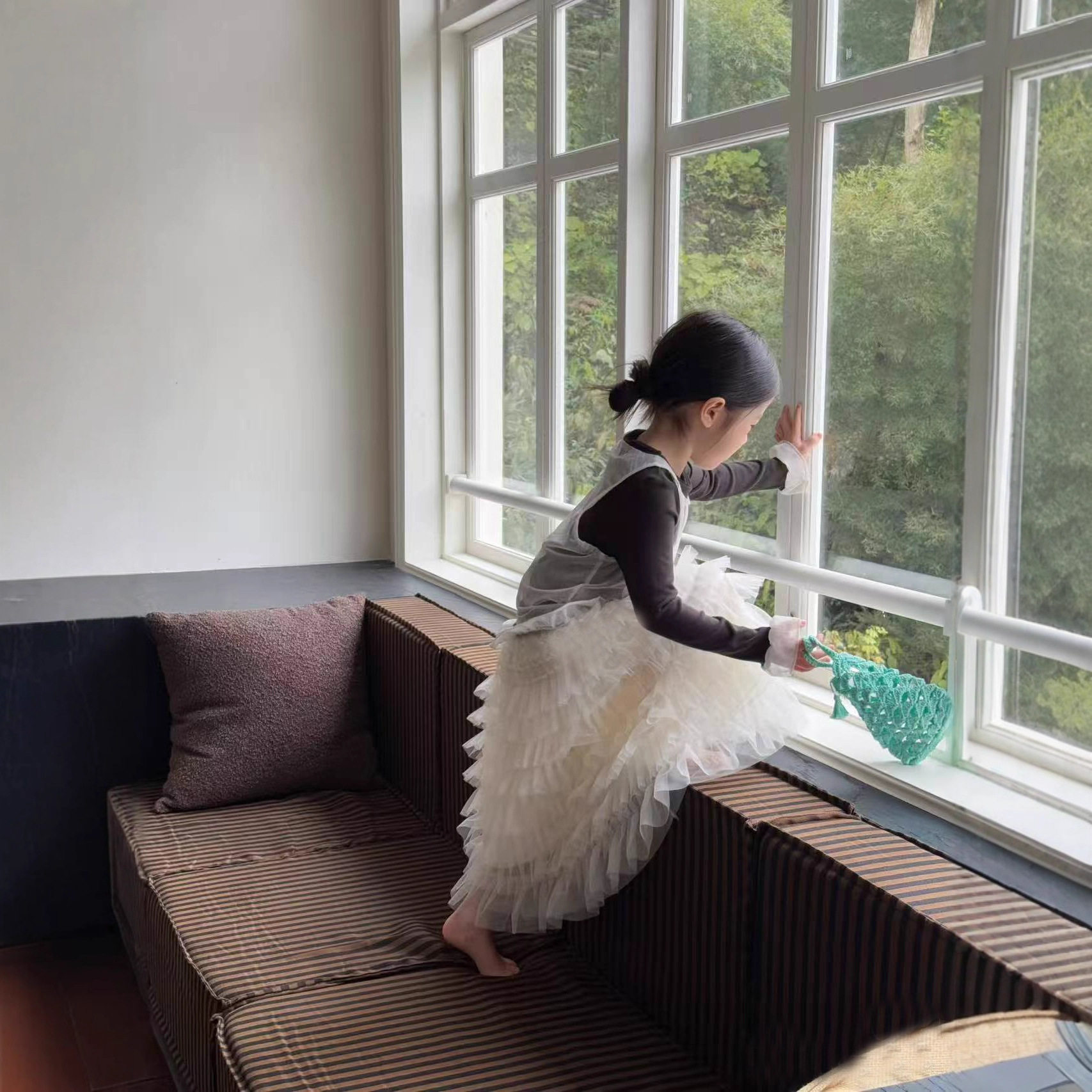 韩国童装女童套装春夏款2026女孩叠穿上衣花边长袖T恤+蛋糕裙半裙,童装/婴儿装/亲子装,儿童运动套装,淘宝优惠券,粉丝福利购,淘宝优惠卷