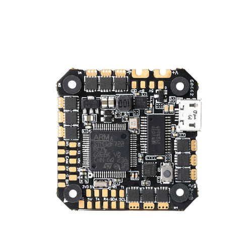 TMOTOR F722 F7 AIO 45A 穿越机 飞控图传四合一电调 AIO BLS固件