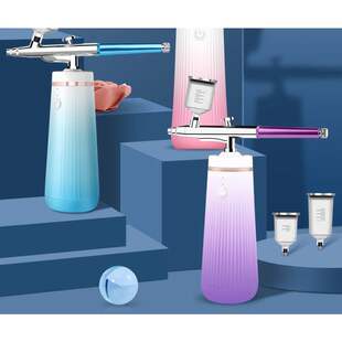新款注氧仪家用面部喷雾补水仪蒸脸器精华导入美容院美容仪器