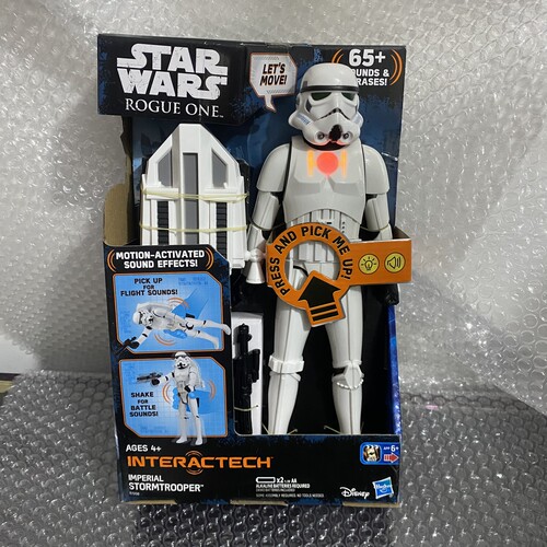 星球大战白武士发光发声玩偶30厘米