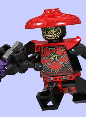 A103侦察员幻影忍者人仔 NJO507 第十季 反派小兵 黄色脸 70669