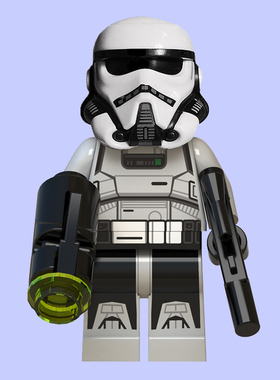 星球大战人仔积木玩具汉索罗外传sw914 75207 WM552帝国巡逻兵