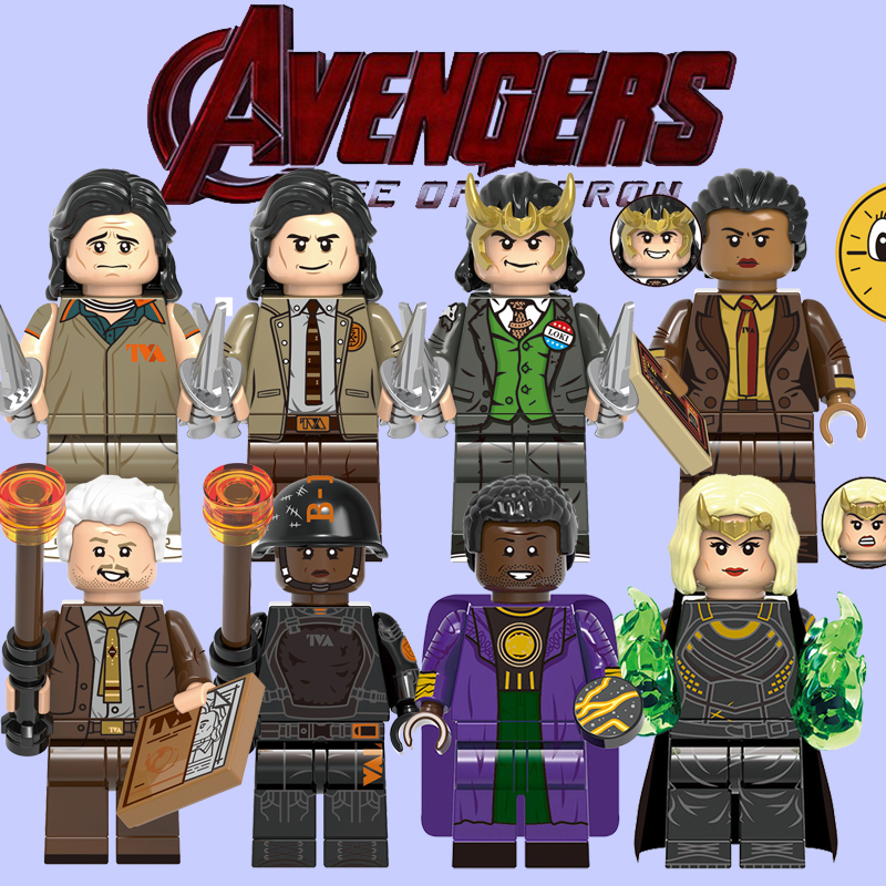 复仇者联盟女洛基希尔维征服者康益智拼装积木人仔第三方X0318