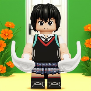 复仇者联盟XP526潘妮帕克蜘蛛侠纵横宇宙拼装第三方积木人仔玩具