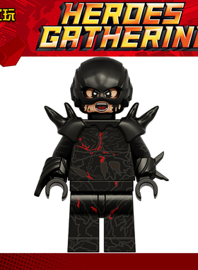 积木人仔正义联盟XP543黑闪电侠第三方儿童益智男孩拼装玩具