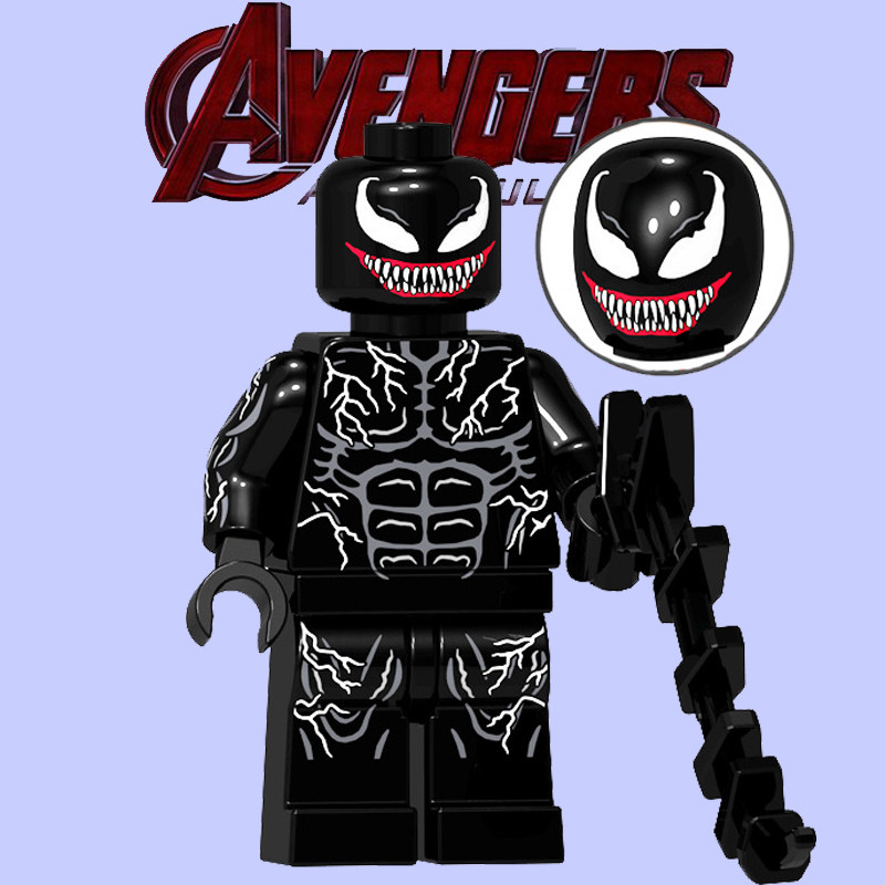 XP071毒液共生体致命守护者第三方儿童人仔积木拼装玩具益智,玩具/童车/益智/积木/模型,普通塑料积木,淘宝优惠券,粉丝福利购,淘宝优惠卷