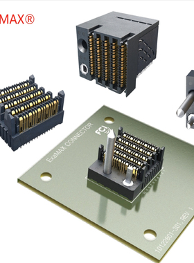 FCI 10131762-11JLF 背板连接器  EXAMAX 56G 压接160P 弯式母座