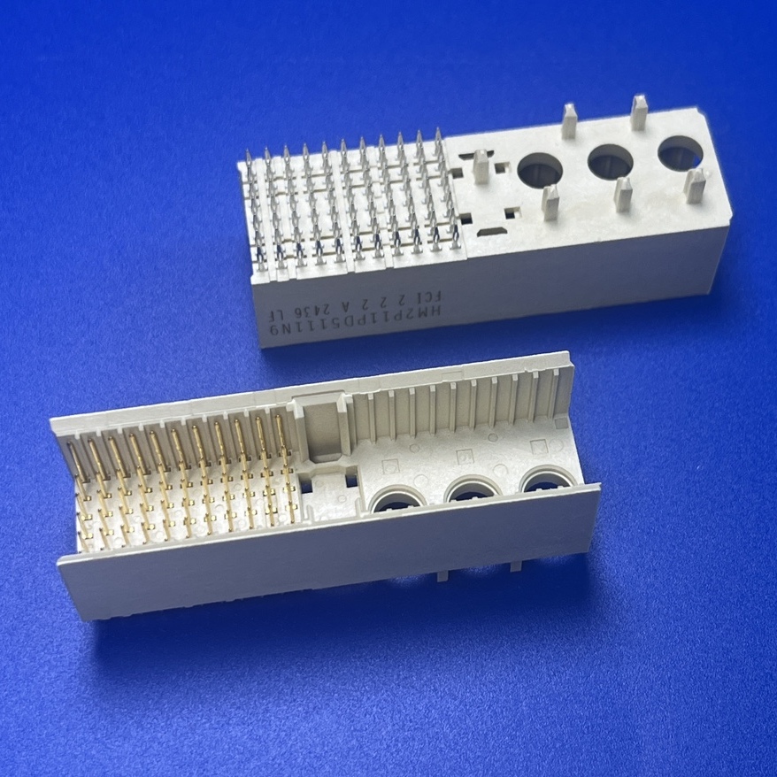 FCI HM2P11PD5111N9LF 直公压接 55P+3P电源+22P地线 间距2.0