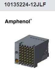 高速背板 10135224-12JLF ExaMAX  6-Pair, 8 column, 160P
