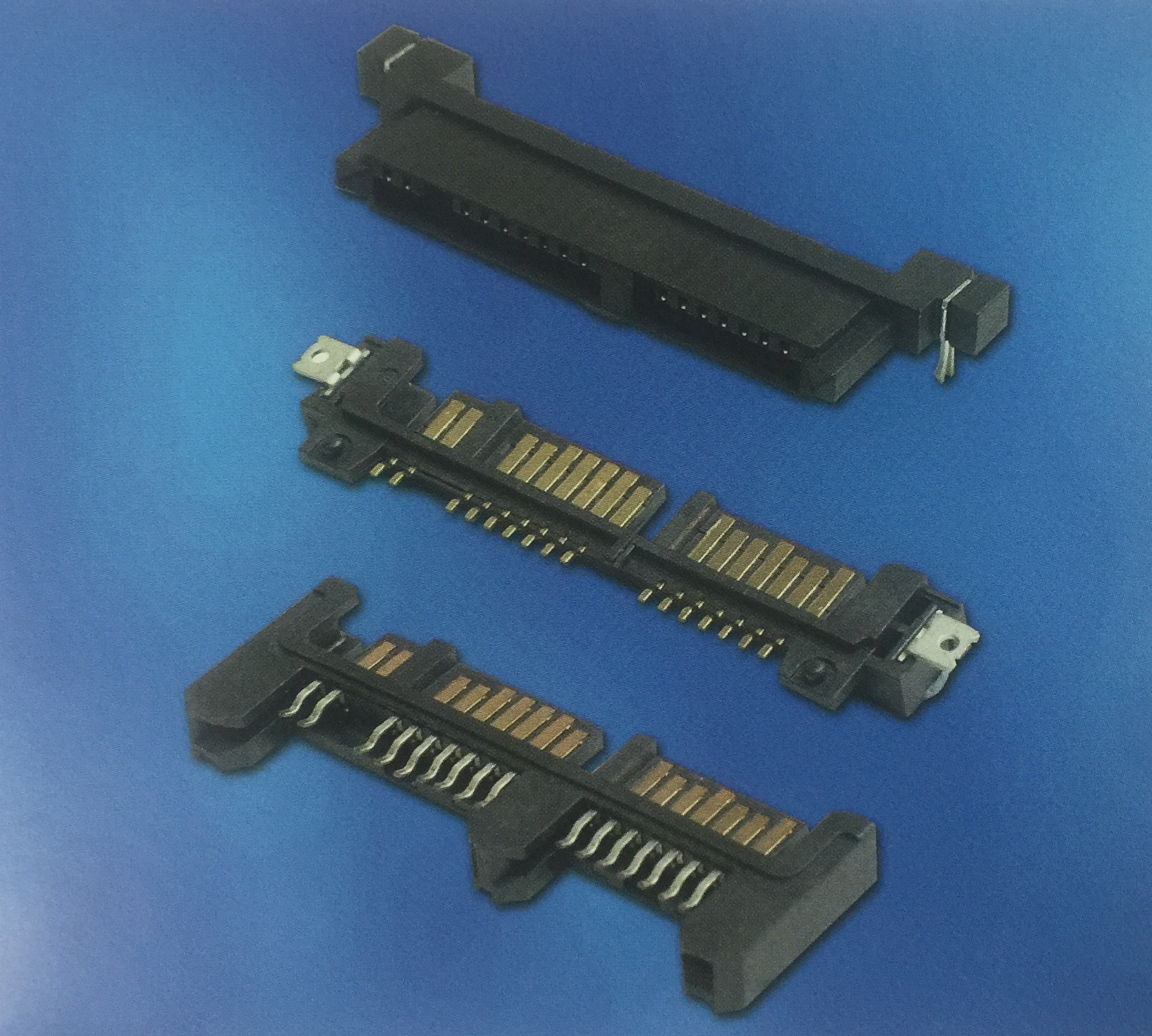 FCI 现货10044002-001LF SAS 29P 卧式SMT 鱼叉定位 H9.8