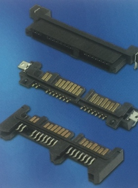 FCI 现货10044002-001LF SAS 29P 卧式SMT 鱼叉定位 H9.8