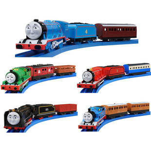 ［清仓］日本进口适用多美正版詹姆士西诺高登电动儿童小火车玩具