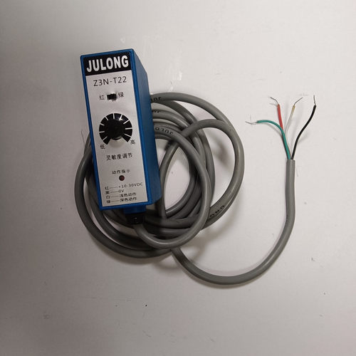 JULONG光电开关纠偏制袋机色标传感器z3N-T22红绿光