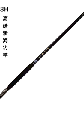 拍竿梭鱼竿8H超硬定位拍杆碳素19调4.5米5.4米6.3米鲈鱼竿包邮