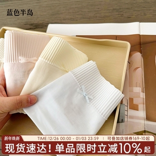 二合一莫代尔防走光高腰短裤 平角内裤 内裤 抗菌裆安全裤 女2025新款