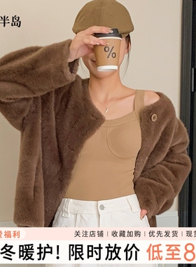 保暖背心女羊绒秋冬季带胸垫发热一体式贴身塑身保温防寒免穿内衣