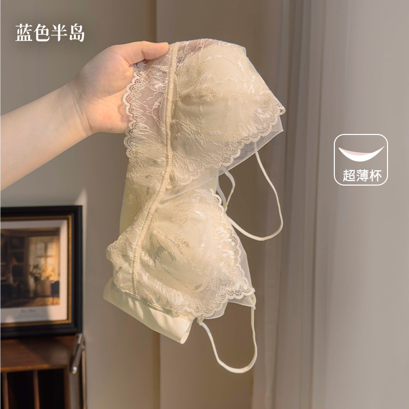 性感勾人胸罩薄款蕾丝文胸女士