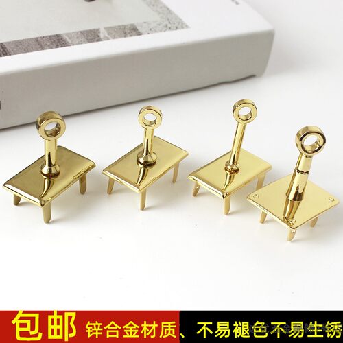 高档配件拧锁铂金凯莉包杆旋扣