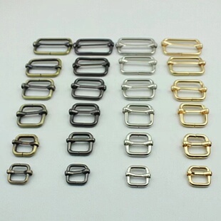 拼布配件包带拉芯扣环背带五金配件箱包五金配件日字扣金属DIY