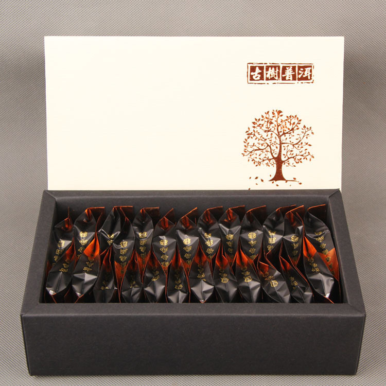 陈年普洱茶 云南 古树普洱 袋泡 老普洱散装茶 熟普茶叶 25袋/盒