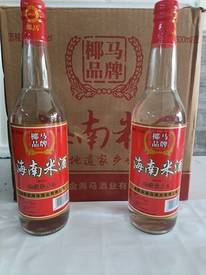 海南椰马金海马米酒26℃特产酿造发酵地道米酒好口粮600l整箱12瓶