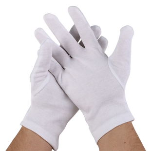 儿童棉毛薄款透气表演跳舞学校运动会演出小学生幼儿园礼仪白手套