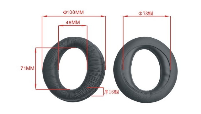 包邮 TS-670 TS670耳机精品皮耳套 耳棉套 耳罩 无损音质耳机套
