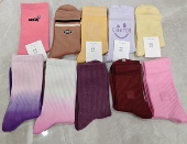 孤品袜纯色袜子女中筒全棉ins潮日系糖果色长筒袜运动女棉袜